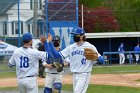 Baseball vs CGA  Wheaton College Baseball vs Coast Guard Academy during game one of the NEWMAC semi-finals playoffs. - (Photo by Keith Nordstrom) : Wheaton, baseball, NEWMAC